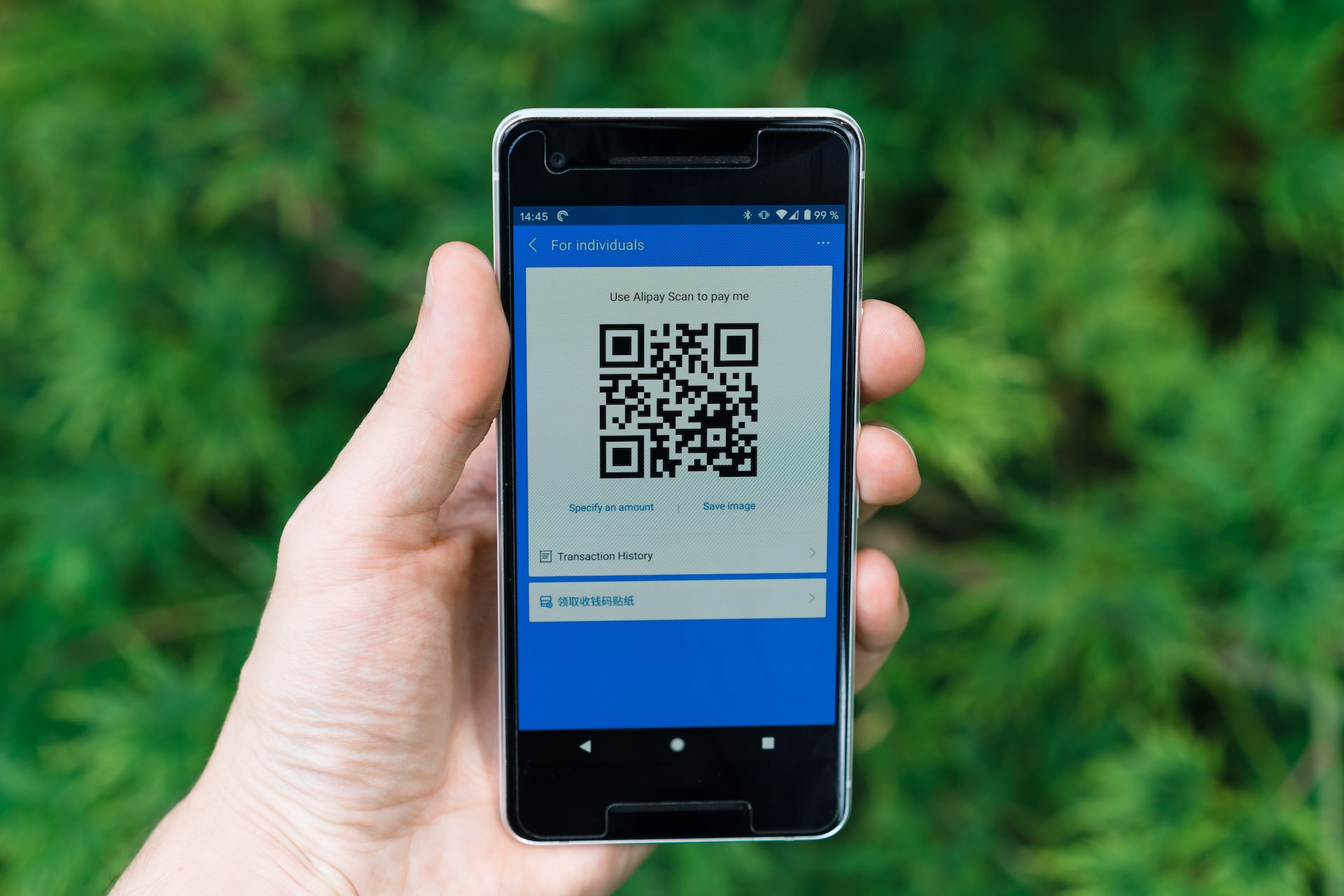 QR scan